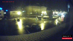 Střed obce Rokytnice nad Jizerou