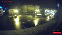 Střed obce Rokytnice nad Jizerou