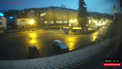 Střed obce Rokytnice nad Jizerou