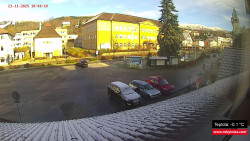 Střed obce Rokytnice nad Jizerou