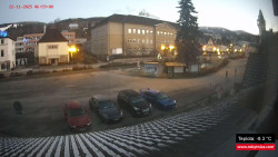 Střed obce Rokytnice nad Jizerou