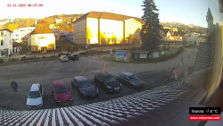 Střed obce Rokytnice nad Jizerou