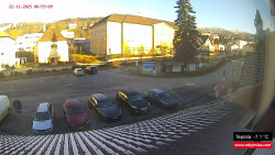 Střed obce Rokytnice nad Jizerou