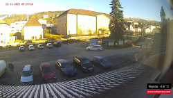 Střed obce Rokytnice nad Jizerou