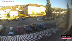 Střed obce Rokytnice nad Jizerou