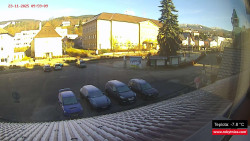 Střed obce Rokytnice nad Jizerou