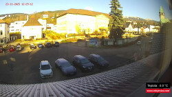 Střed obce Rokytnice nad Jizerou