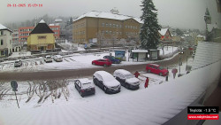 Střed obce Rokytnice nad Jizerou