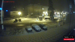 Střed obce Rokytnice nad Jizerou