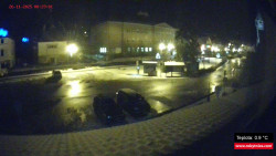 Střed obce Rokytnice nad Jizerou