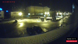 Střed obce Rokytnice nad Jizerou