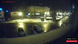 Střed obce Rokytnice nad Jizerou