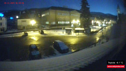 Střed obce Rokytnice nad Jizerou