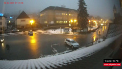 Střed obce Rokytnice nad Jizerou