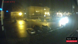 Střed obce Rokytnice nad Jizerou