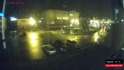 Střed obce Rokytnice nad Jizerou