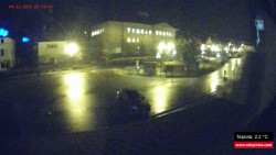 Střed obce Rokytnice nad Jizerou