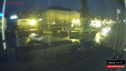 Střed obce Rokytnice nad Jizerou