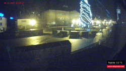 Střed obce Rokytnice nad Jizerou