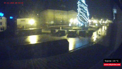 Střed obce Rokytnice nad Jizerou