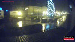 Střed obce Rokytnice nad Jizerou