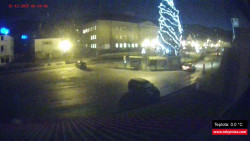 Střed obce Rokytnice nad Jizerou