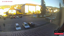 Střed obce Rokytnice nad Jizerou