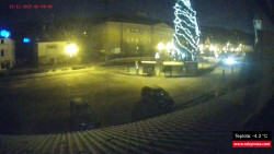 Střed obce Rokytnice nad Jizerou