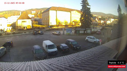 Střed obce Rokytnice nad Jizerou