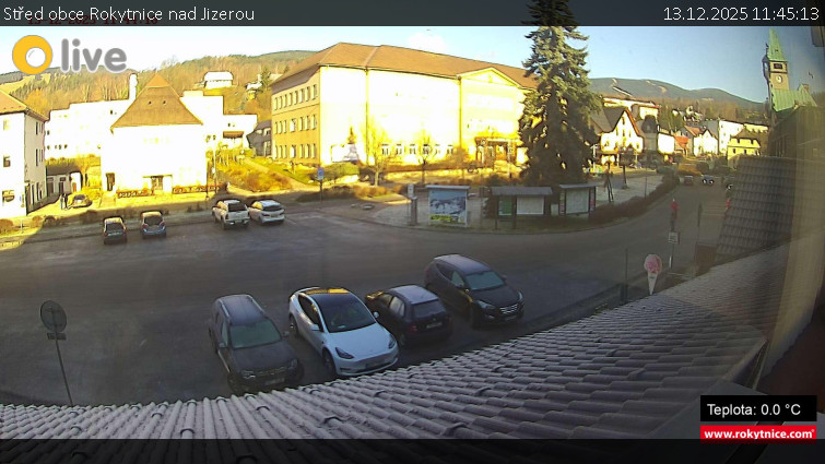 Město Rokytnice nad Jizerou - Střed obce Rokytnice nad Jizerou - 13.12.2025 v 11:45