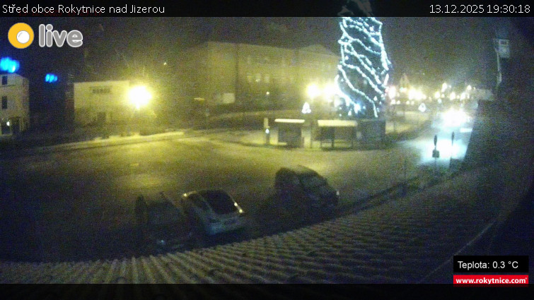 Město Rokytnice nad Jizerou - Střed obce Rokytnice nad Jizerou - 13.12.2025 v 19:30