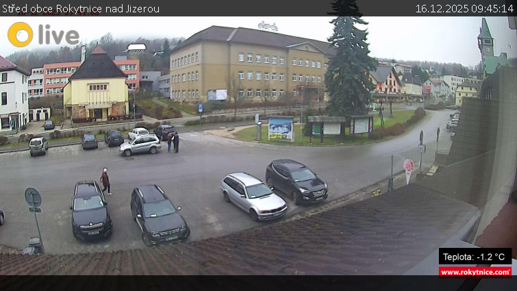 Město Rokytnice nad Jizerou - Střed obce Rokytnice nad Jizerou - 16.12.2025 v 09:45