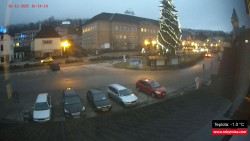 Střed obce Rokytnice nad Jizerou