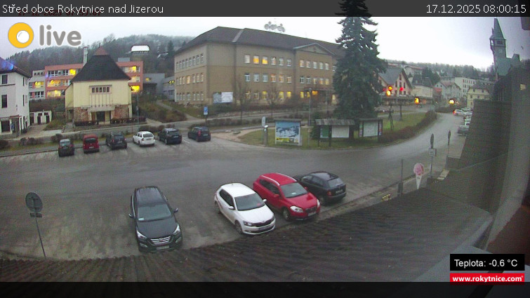 Město Rokytnice nad Jizerou - Střed obce Rokytnice nad Jizerou - 17.12.2025 v 08:00