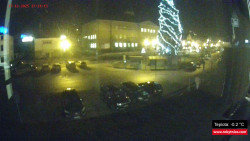 Střed obce Rokytnice nad Jizerou