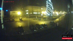 Střed obce Rokytnice nad Jizerou