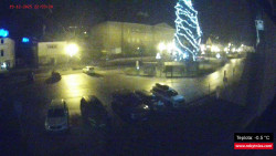 Střed obce Rokytnice nad Jizerou