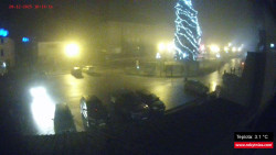 Střed obce Rokytnice nad Jizerou