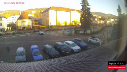 Střed obce Rokytnice nad Jizerou