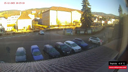 Střed obce Rokytnice nad Jizerou