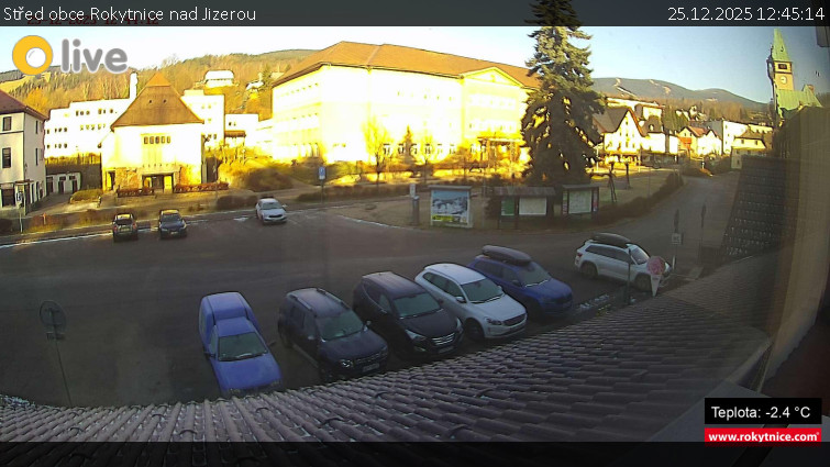 Město Rokytnice nad Jizerou - Střed obce Rokytnice nad Jizerou - 25.12.2025 v 12:45