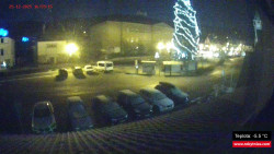 Střed obce Rokytnice nad Jizerou