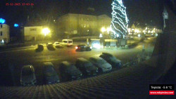 Střed obce Rokytnice nad Jizerou