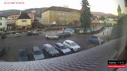 Střed obce Rokytnice nad Jizerou