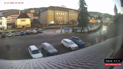 Střed obce Rokytnice nad Jizerou