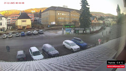 Střed obce Rokytnice nad Jizerou