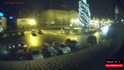 Střed obce Rokytnice nad Jizerou