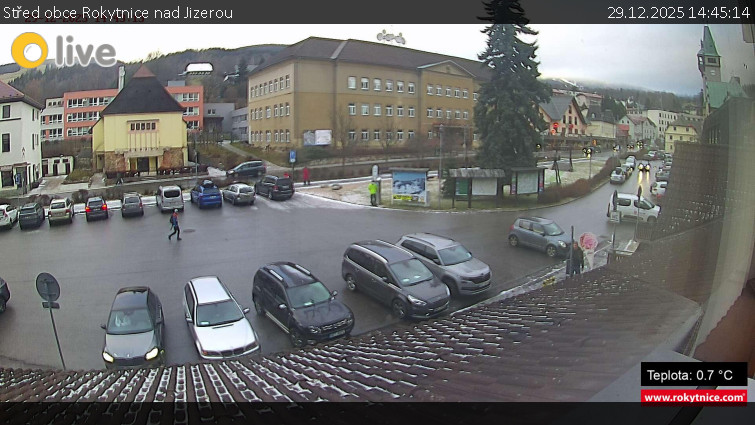 Město Rokytnice nad Jizerou - Střed obce Rokytnice nad Jizerou - 29.12.2025 v 14:45
