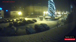 Střed obce Rokytnice nad Jizerou