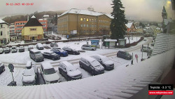 Střed obce Rokytnice nad Jizerou